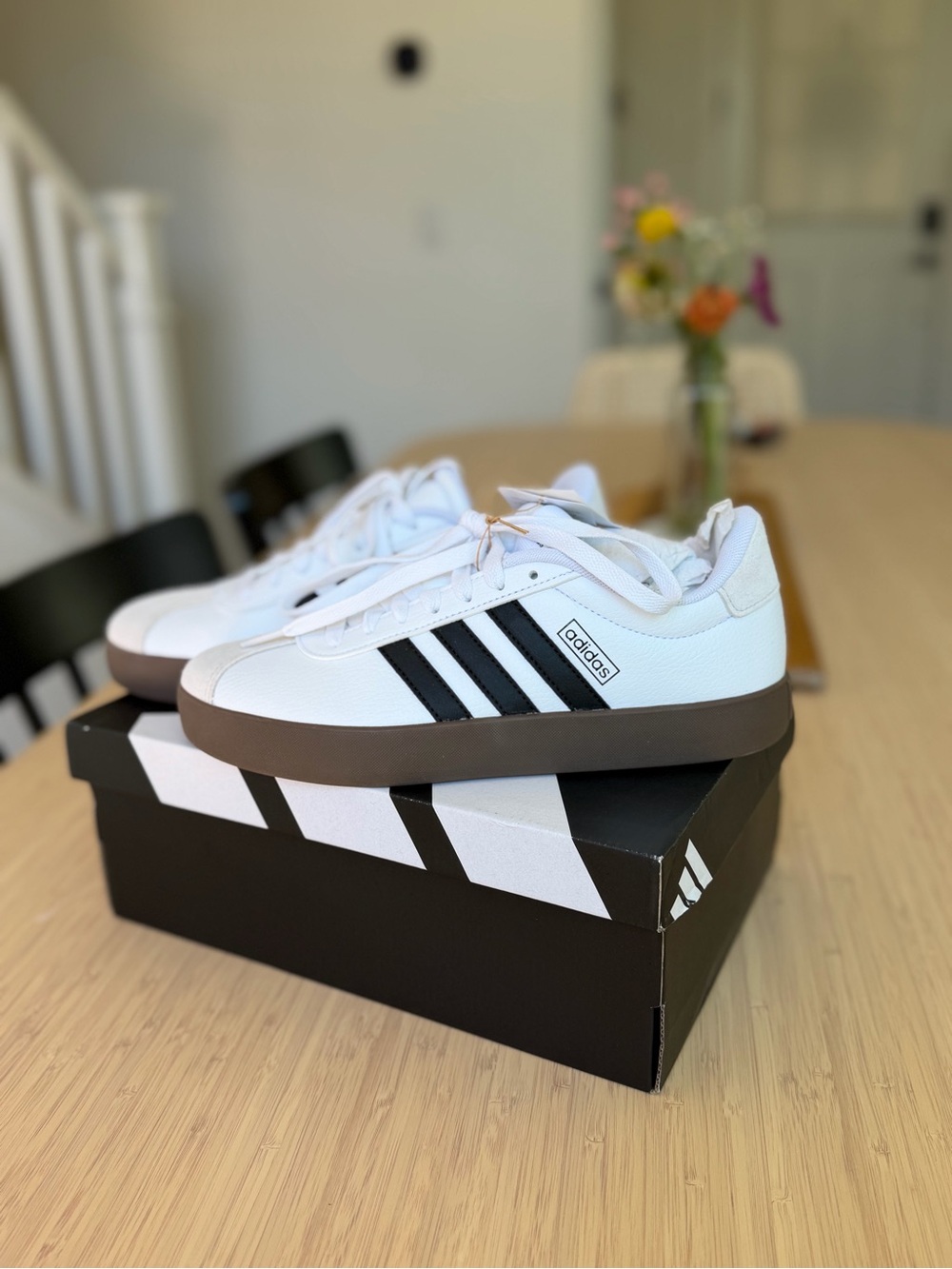 adidas Women's VL Court 3.0 Shoe - Size 7 - Picture 3 of 5